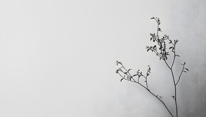 A single word or short phrase in a clean, simple font, placed subtly in the center or corner of the wallpaper