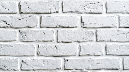 a white brick background