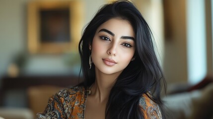 portrait of an Arab-Persian woman