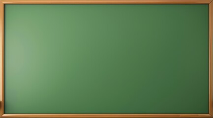 Close-up of green board in a classroom