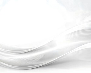 Obraz premium Bright monochrome waves background