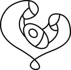 Beautiful Birth Illustration Representing New Beginnings, Life, and Special Family Celebrations