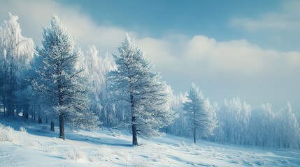 Fototapeta premium Beautiful Snowman and winter snow illustration,generated with AI.
