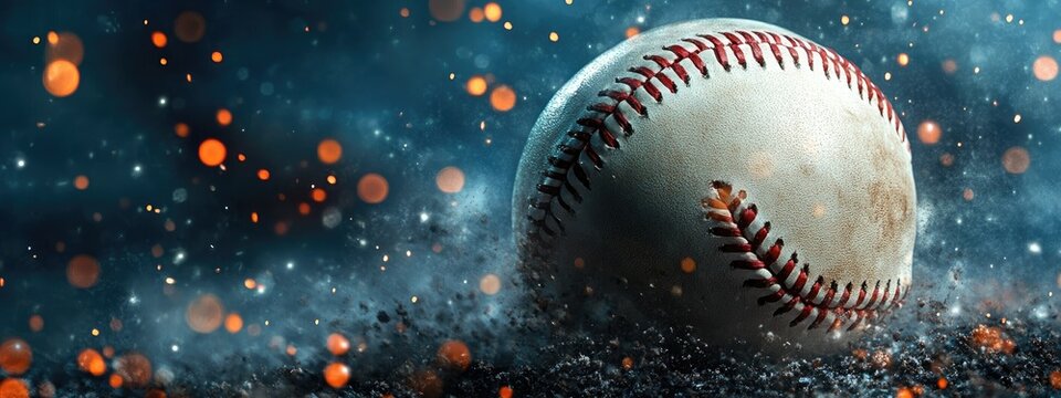 Baseball background for banner