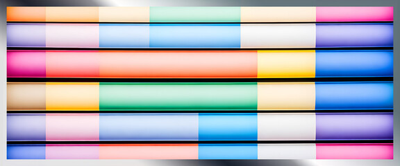 illustrazione con elementi geometrici a tema astratto surreale