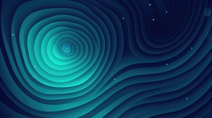 Fototapeta premium A mesmerizing abstract design featuring layered contours and soft gradients, evoking a sense of depth and tranquility.