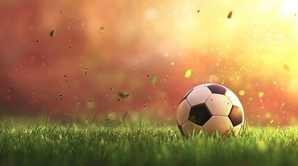 Fototapeta premium Football background 