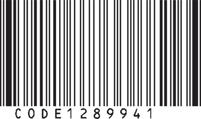 Illustration of barcode scan code93