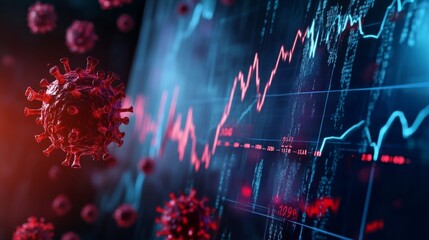 Covid-19 impact: inscription drop, financial graphs down.