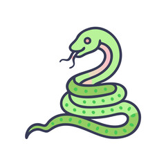 Fototapeta premium Snake Icon