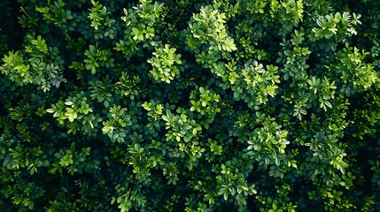 a bush with green leaves.