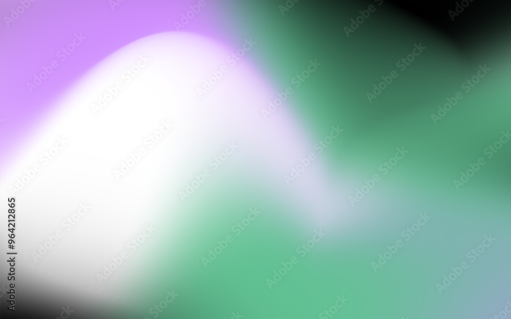 Poster abstract background with pastel green and white hues, featuring a smooth and flowing gradient. ideal