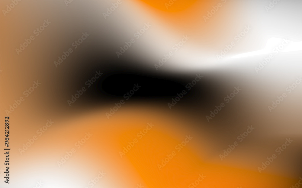 Poster abstract background with warm orange and yellow hues, featuring a flowing and dynamic design. ideal 