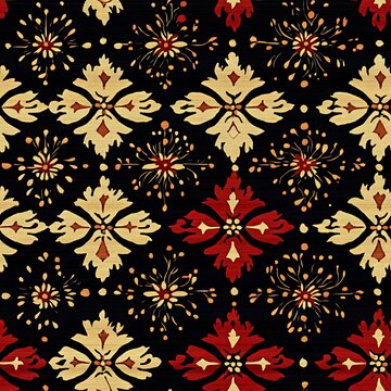 Lenca Pattern - A fabric pattern used in the traditional textiles of the Lenca indigenous group 