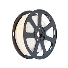 Obraz premium A spool of 3D printing filament featuring