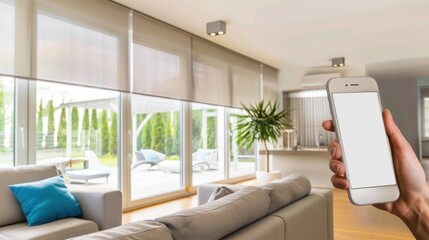 Smart Blinds: Manage your window coverings with an app or voice commands. Automate opening and closing based on time or weather for enhanced home comfort.
