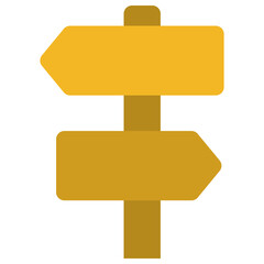 direction flat icon