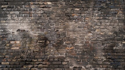 Aged brick wall texture or backdrop