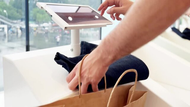 self checkout systems in  retail stores,Barcode scanner,Self checkout machine