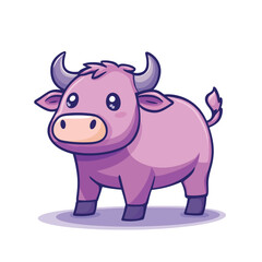 Fototapeta premium cow cartoon isolated on white