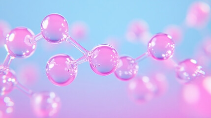 3D scientific illustrations of molecular and atomic structures
