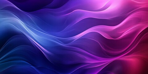Obraz premium Abstract Gradient Background with Wavy Lines