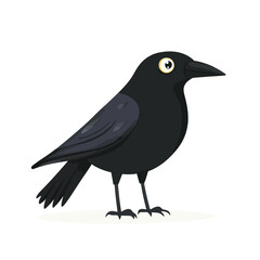 Obraz premium crow on a branch