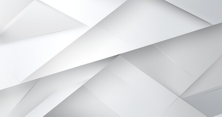 A modern abstract background featuring geometric shapes and soft gradients in white and light gray tones.