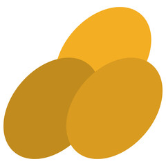 potato flat icon