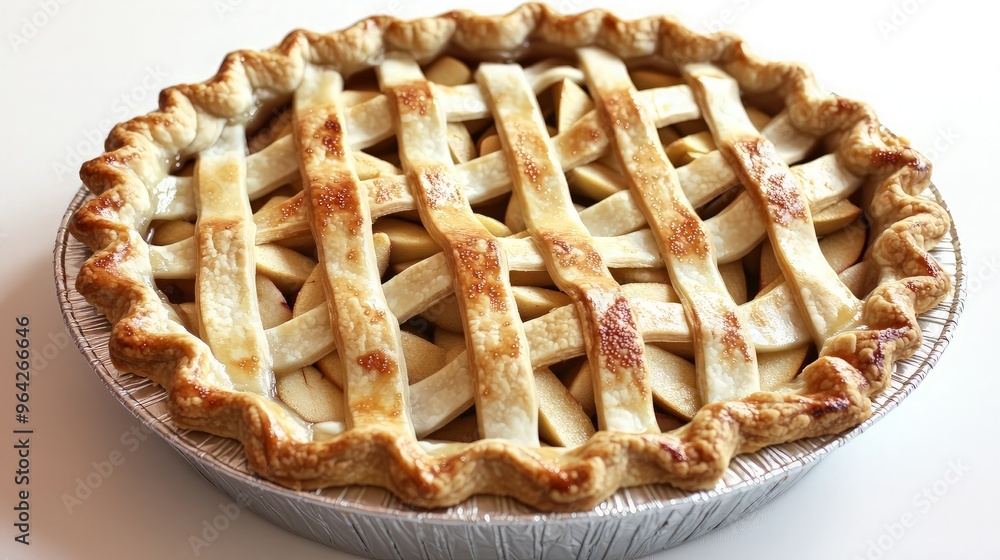 Wall mural a delicious homemade apple pie