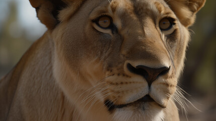 Obraz premium portrait of a lion