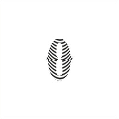 Rustic Vintage Alphabet Letters O