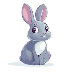 Obraz premium bunny with a carrot