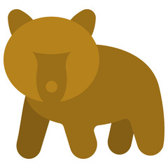 bear flat icon