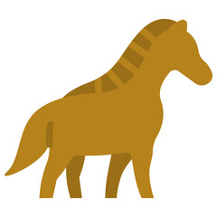 horse flat icon