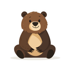 brown bear cartoon