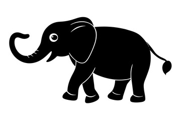 Obraz premium elephant isolated on white