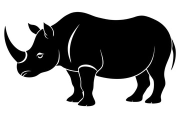 Fototapeta premium rhino illustration