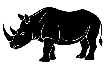 Fototapeta premium rhino illustration