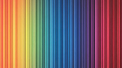Obraz premium Abstract Rainbow Colored Vertical Stripes Background