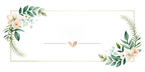 Wedding card template