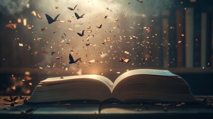 Random Acts of Poetry Day background concept