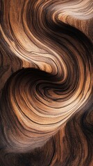 Obraz premium Abstract Wooden Texture with Swirling Grain Patterns