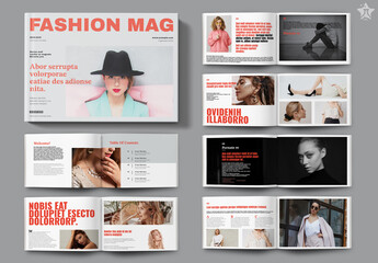 Fashion Magazine Layout