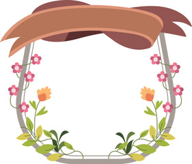 Flower Border frame