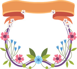 Flower Border frame