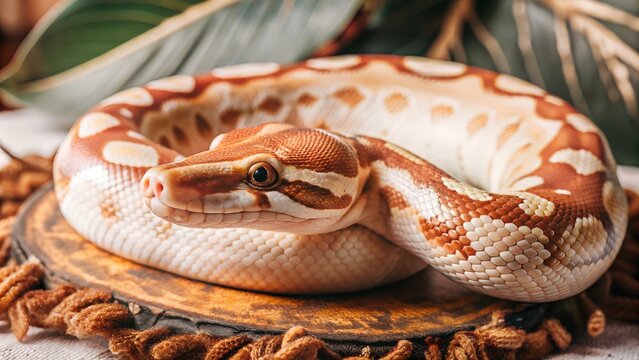 Ball python snake, Pet snake, Cute snake