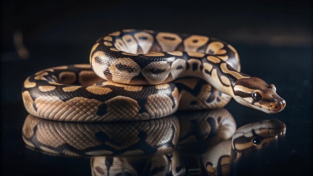 Ball python snake, Pet snake, Cute snake