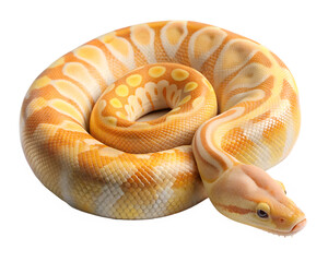 Fototapeta premium Ball python snake, Pet snake, Cute snake