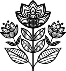 best Flower design in vector file